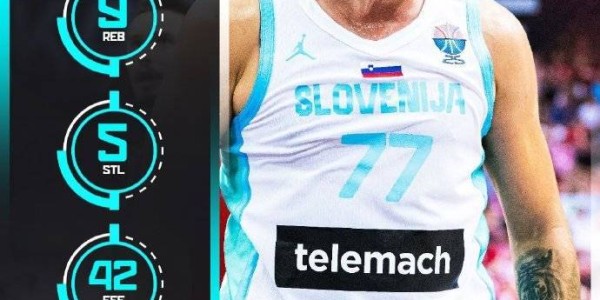 尽力局！东契奇空砍34+9+5断 斯洛文尼亚负波兰